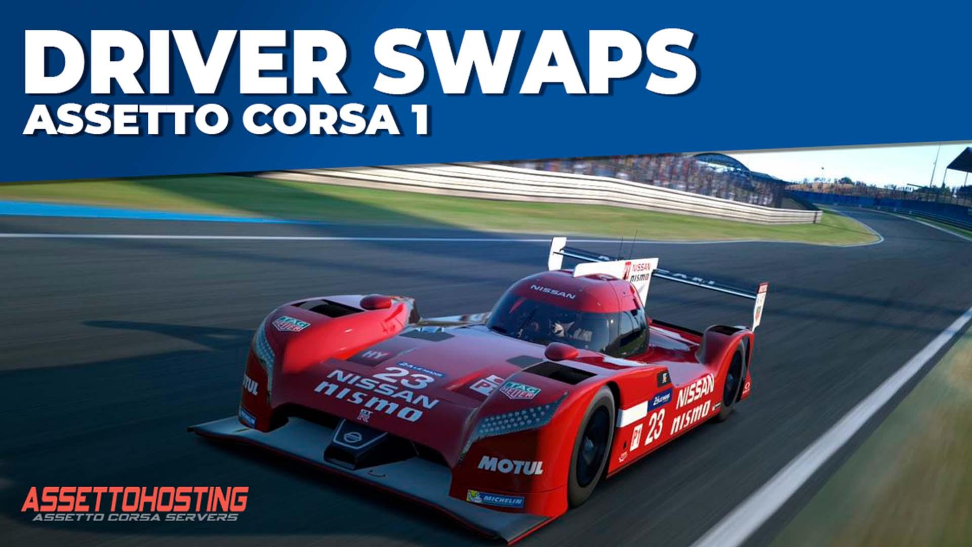 Drivers swaps on Assetto Corsa